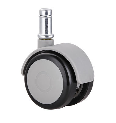 3 Inch M10 Threaded Stem Caster Wheels, TPR Locking Caster Wheels untuk kursi dapur