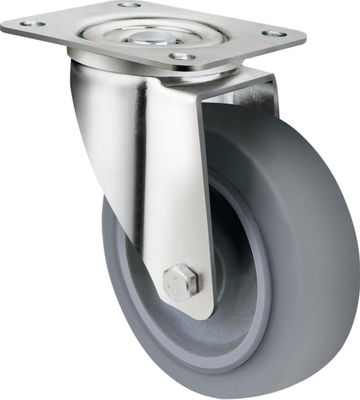 TPR elastis karet termoplastik casters, Karet karet industri hitam