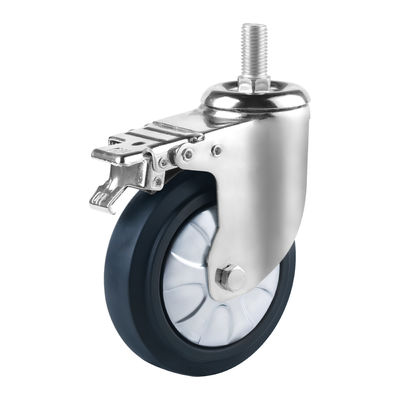 TPR Industrial Castors Wheels Medium Duty Heavy Duty Steel Castors