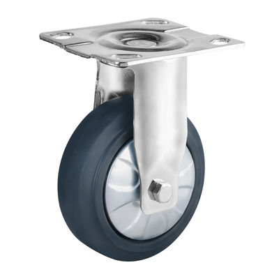 TPR Industrial Castors Wheels Medium Duty Heavy Duty Steel Castors
