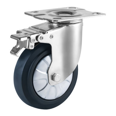 TPR Industrial Castors Wheels Medium Duty Heavy Duty Steel Castors