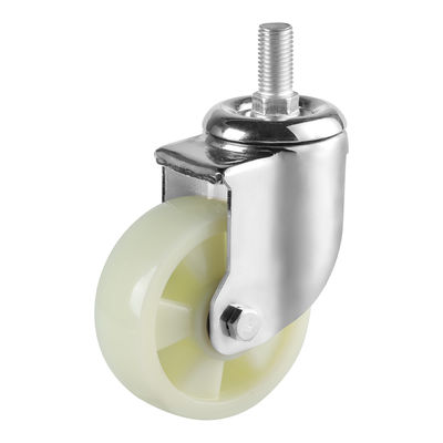 Polypropylene Industrial Casters Roda Poly Caster yang tahan korosi