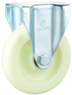 Polypropylene medium duty casters dengan top plate mount