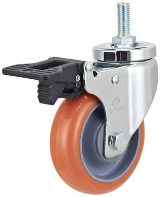 Dajin Medium Duty Caster Wheels Industrial Polyurethane Wheels Produsen