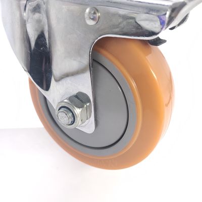 Rotor berputar tugas menengah, Polyurethane Industrial kaku roda rotor