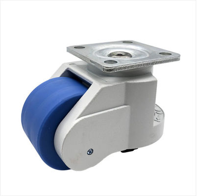 GD150F Ultra Heavy-Duty Plate Mount Leveling Caster 1500kg Kapasitas Roda Nylon & Base