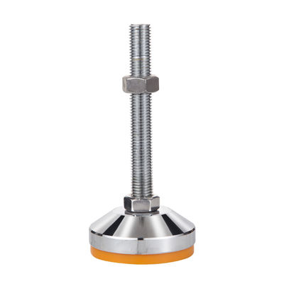 Roda Kastor 18mm 22mm 27mm 30mm, Roda Kastor Tugas Berat Padat Dengan Kaki Perata