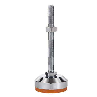 Roda Kastor 18mm 22mm 27mm 30mm, Roda Kastor Tugas Berat Padat Dengan Kaki Perata