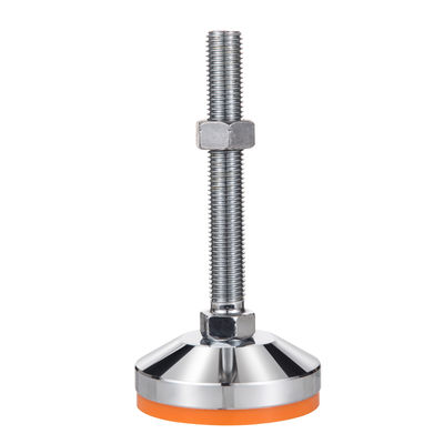 Roda Kastor 18mm 22mm 27mm 30mm, Roda Kastor Tugas Berat Padat Dengan Kaki Perata